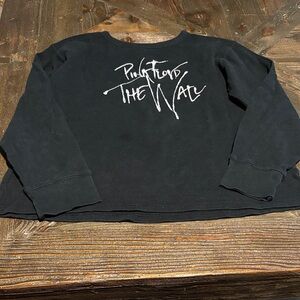 Pink Floyd The Wall Black Long Sleeve Tee